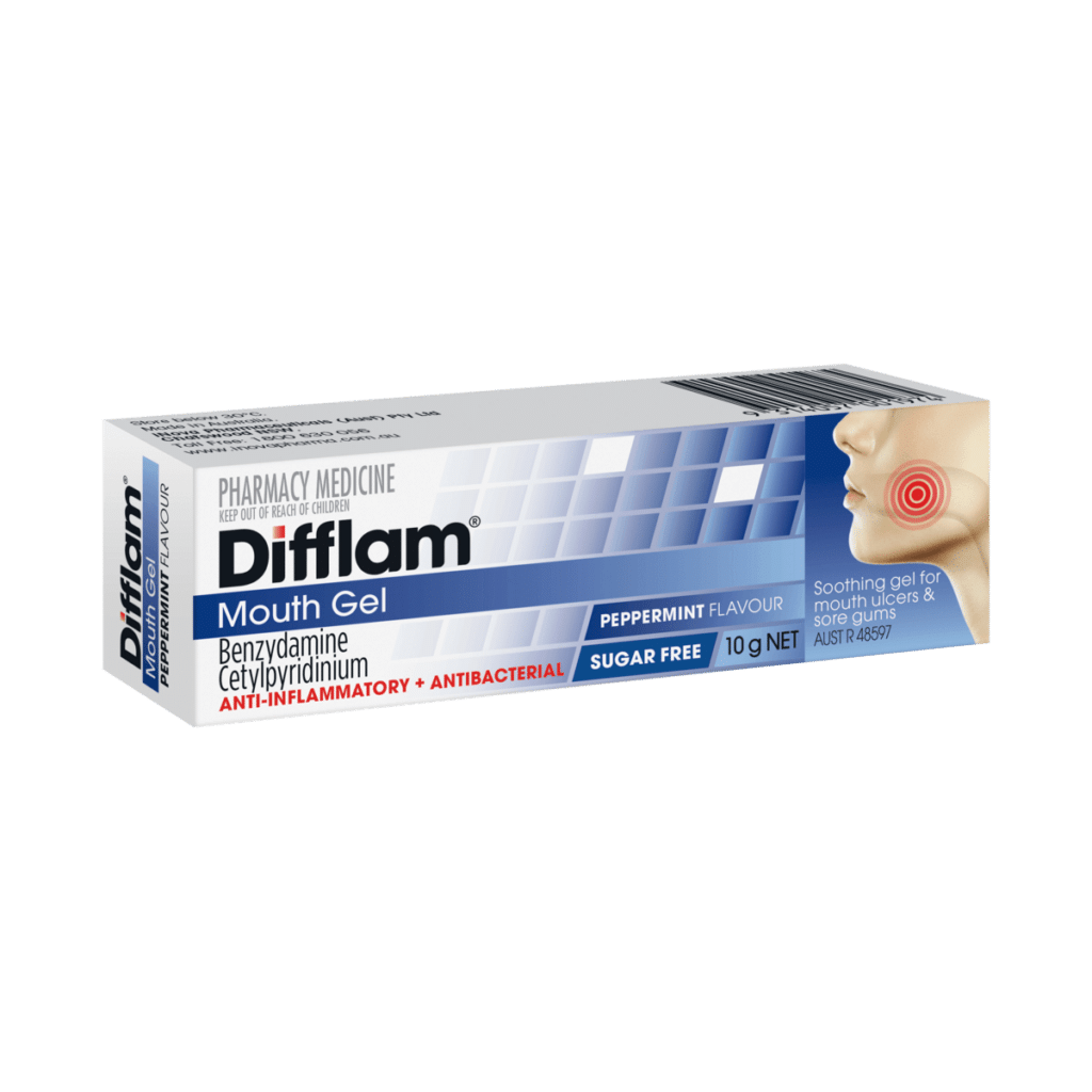 Difflam Mouth Gel Peppermint
