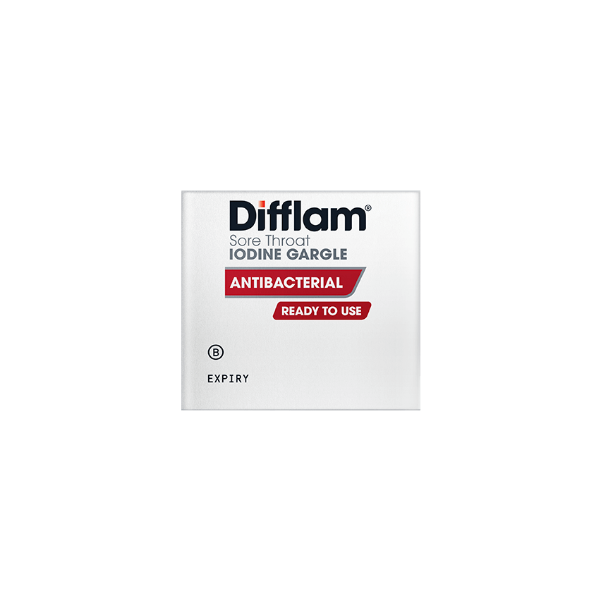 Difflam Sore Throat Gargle With Iodine