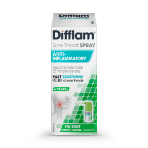 Difflam Sore Throat Spray - Pack - 2D Front