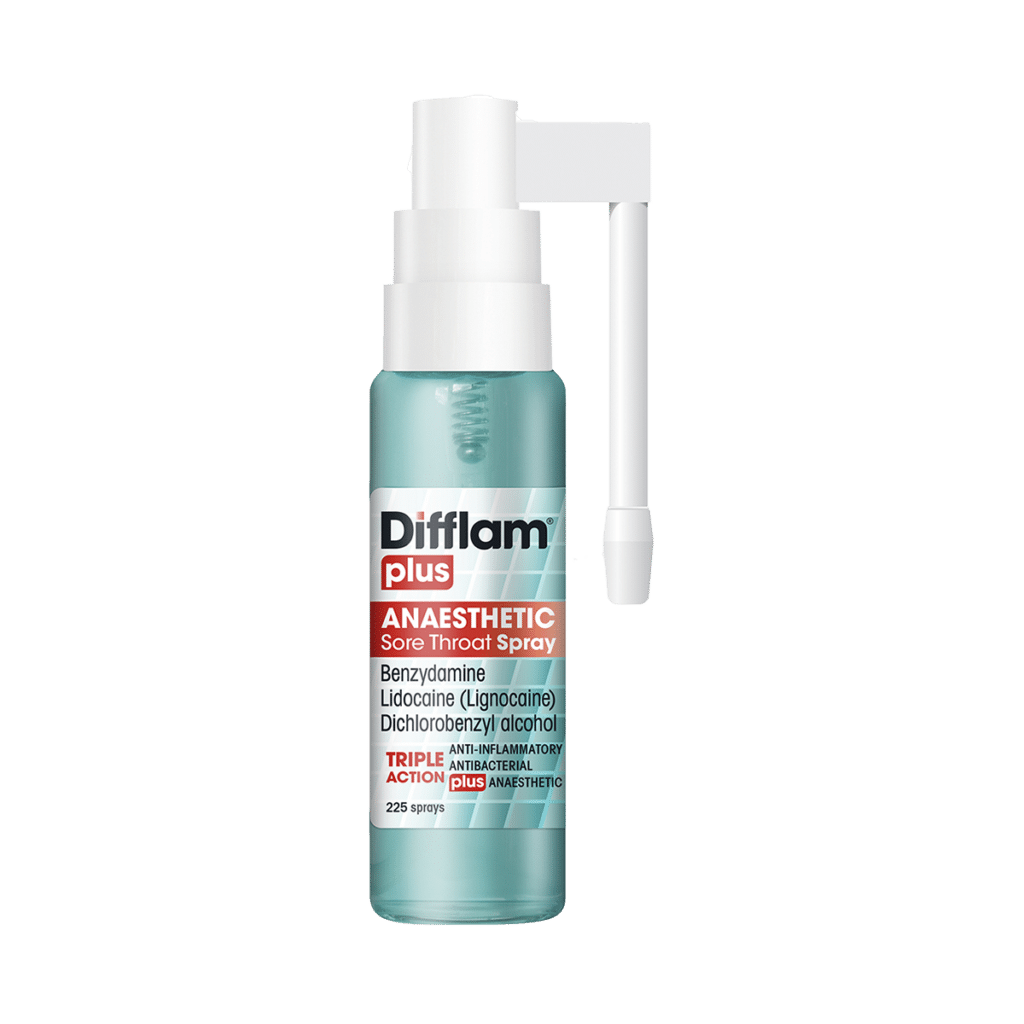 Difflam Plus Anaesthetic Sore Throat Spray