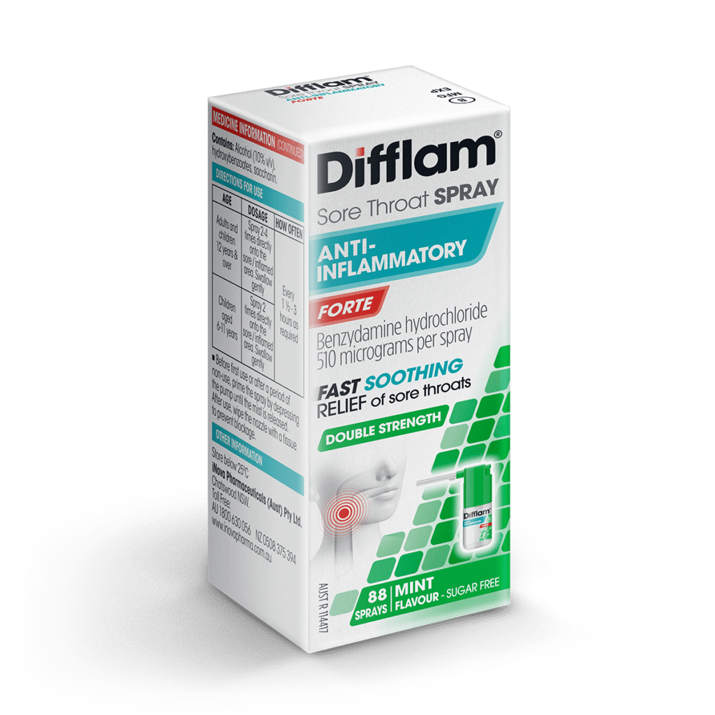 Difflam Sore Throat Spray Forte
