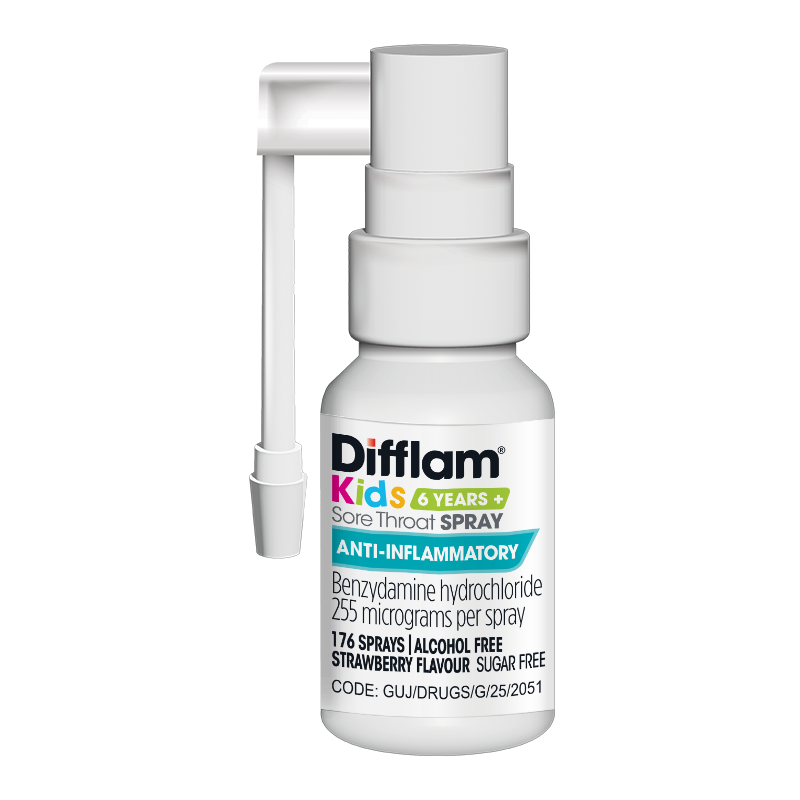 Difflam Kids 6 Years+ Sore Throat Spray Anti-Inflammatory