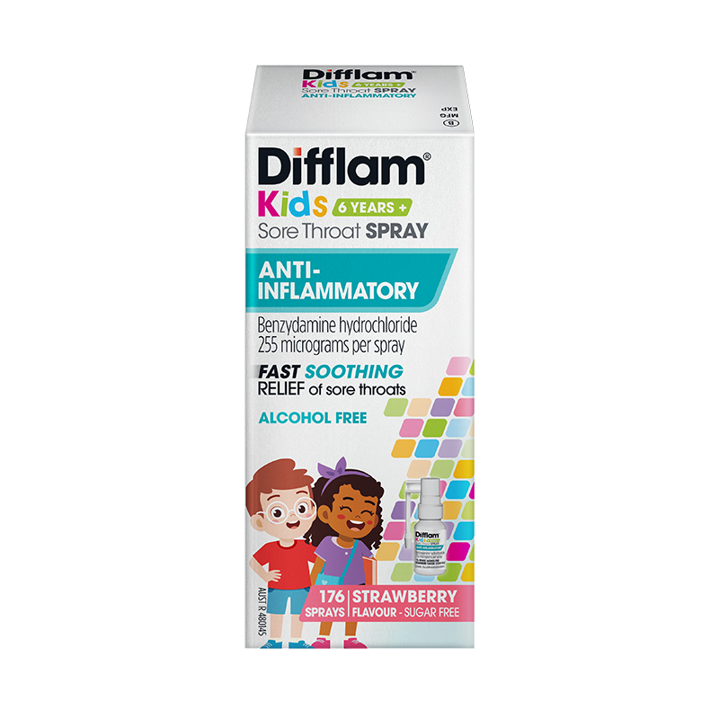 Difflam Kids 6 Years+ Sore Throat Spray Anti-Inflammatory